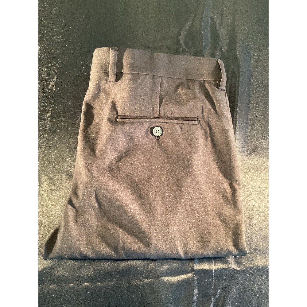 Haggar Premium Comfort Black Dress Pants 32x30 Slim Fit